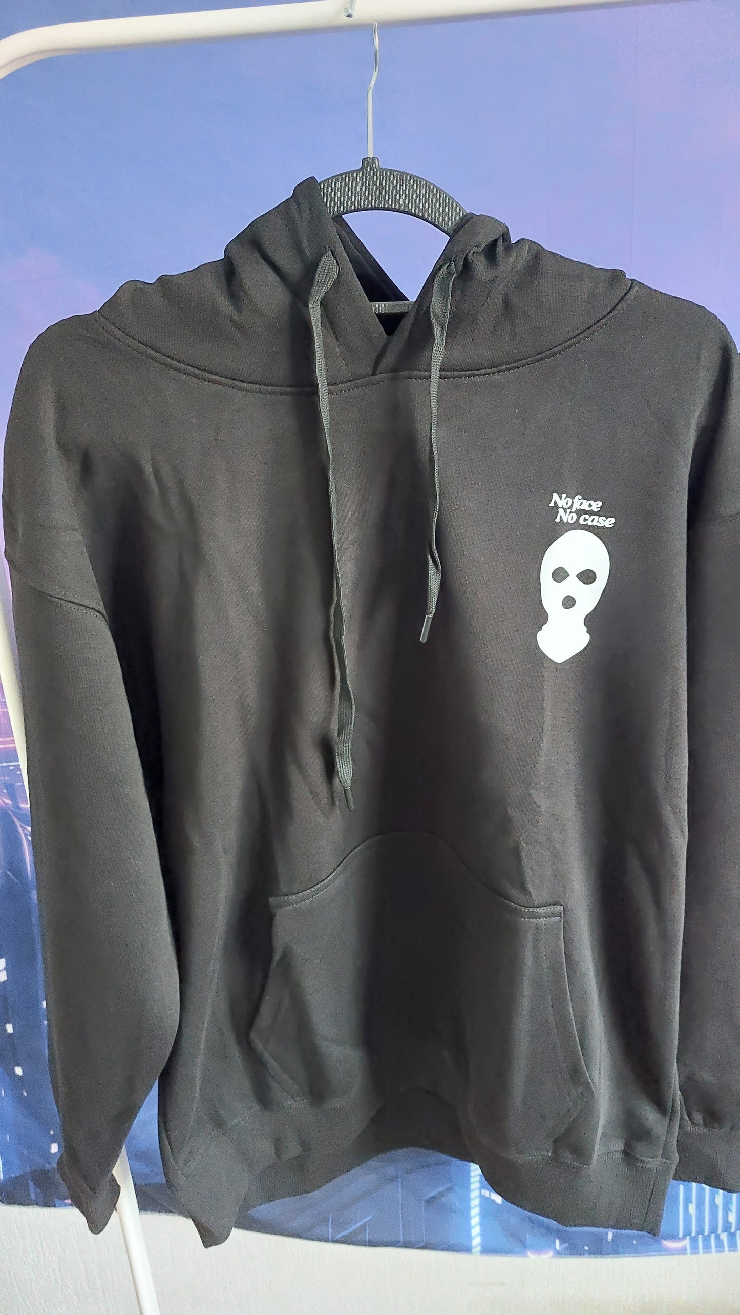 The "Signature" No Face No Case hoodie